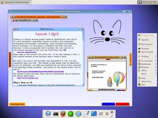 Screenshot of Squeakware